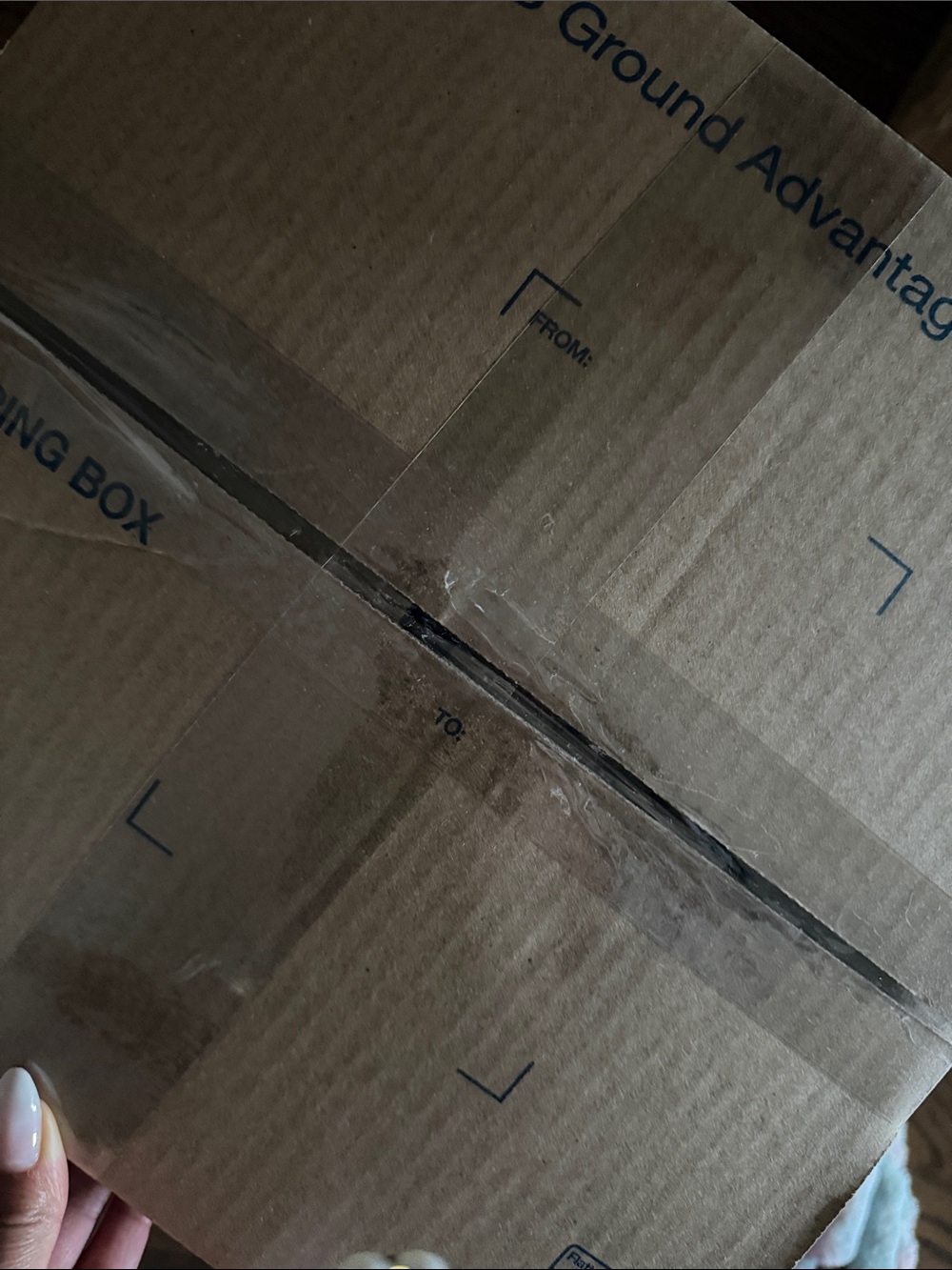 Box of clothes